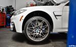 BMW M3 Sedan Alpine White and Black by EAS 2017 года